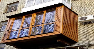 Внешняя отделка балкона Темрюк цена от 1027 руб. м/2.