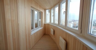 Отделка, остекление, утепление балконов в Темрюке от 206 руб. м/2.